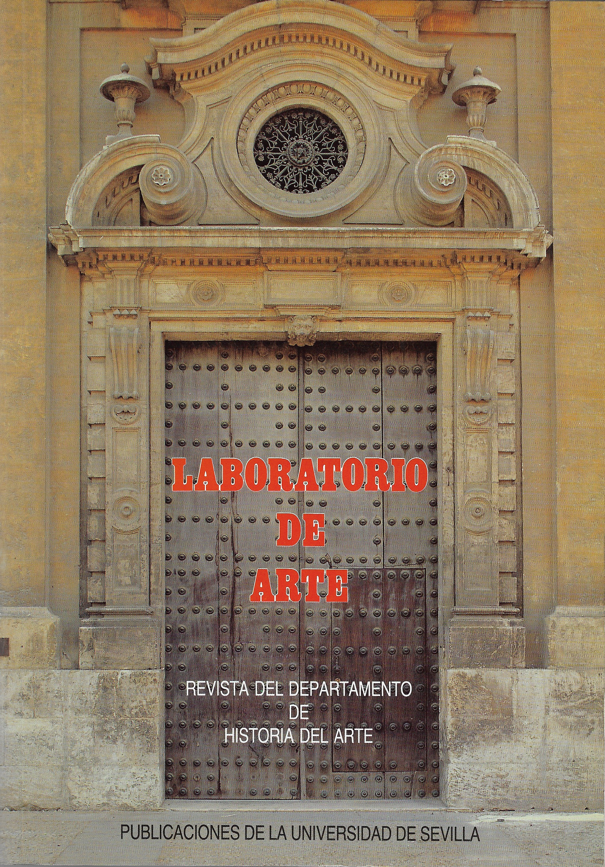 					Ver Vol. 1 Núm. 5 (1992): LABORATORIO DE ARTE
				