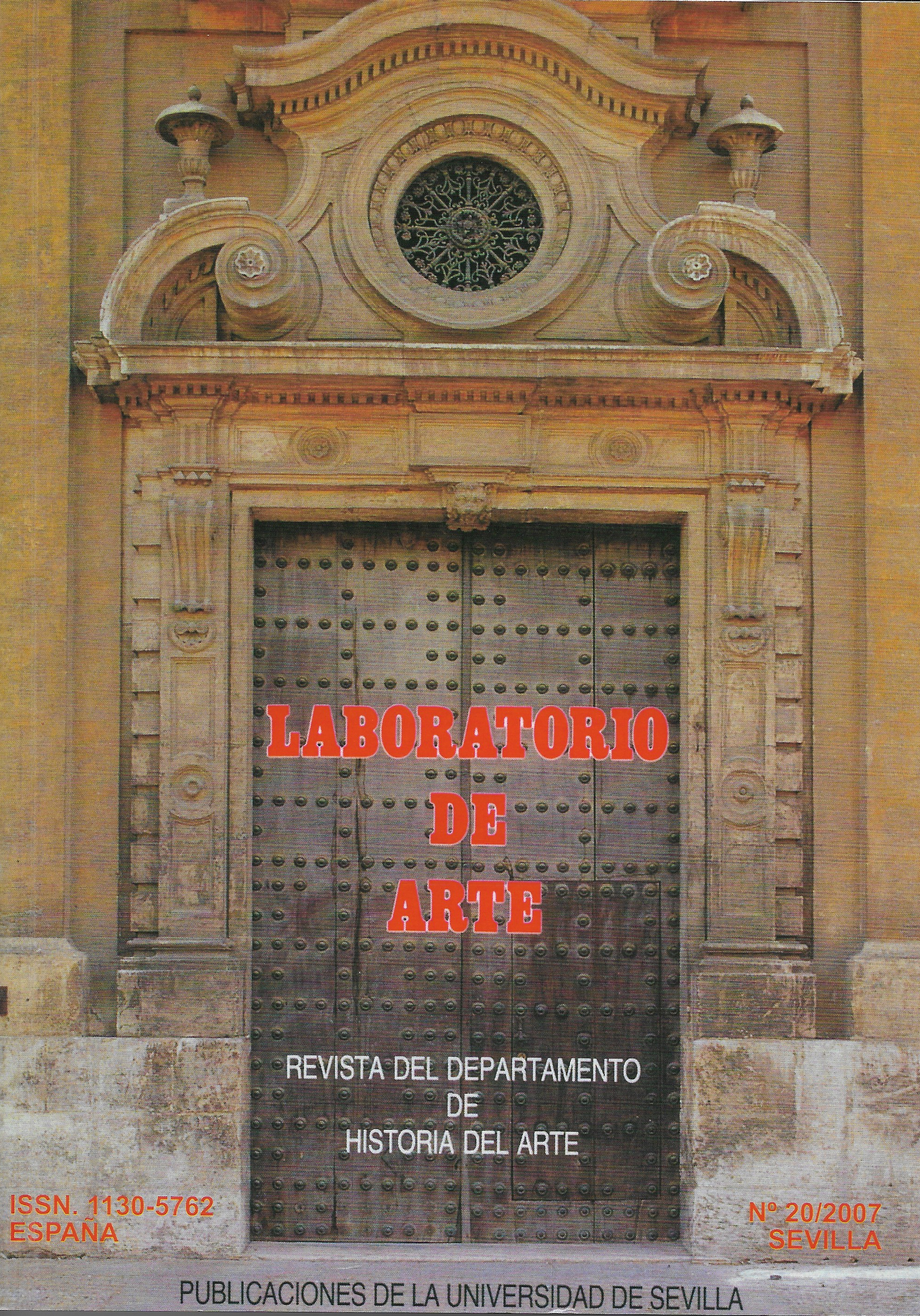 					Ver Núm. 20 (2007): LABORATORIO DE ARTE
				