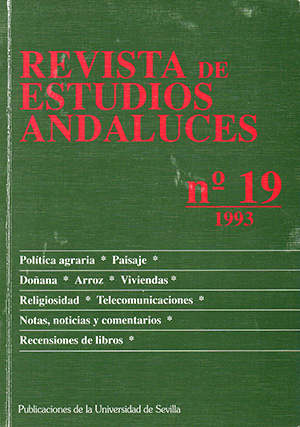					Ver Núm. 19 (1993): REVISTA DE ESTUDIOS ANDALUCES (REA)
				