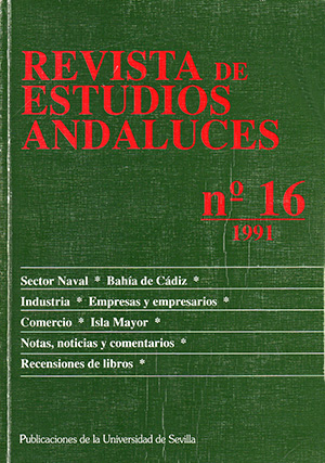 					Ver Núm. 16 (1991): REVISTA DE ESTUDIOS ANDALUCES (REA)
				