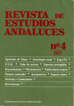 					Ver Núm. 4 (1985): REVISTA DE ESTUDIOS ANDALUCES (REA)
				