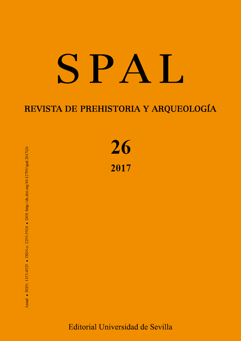 Portada de la revista SPAL número 26. Año 2017