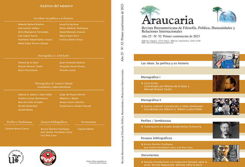 					Visualizza V. 25 N. 52 (2023): Lord Acton / Guerra Cultural
				